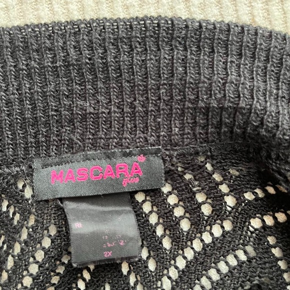 Y2k Black knit bolero cardigan - Picture 5 of 6